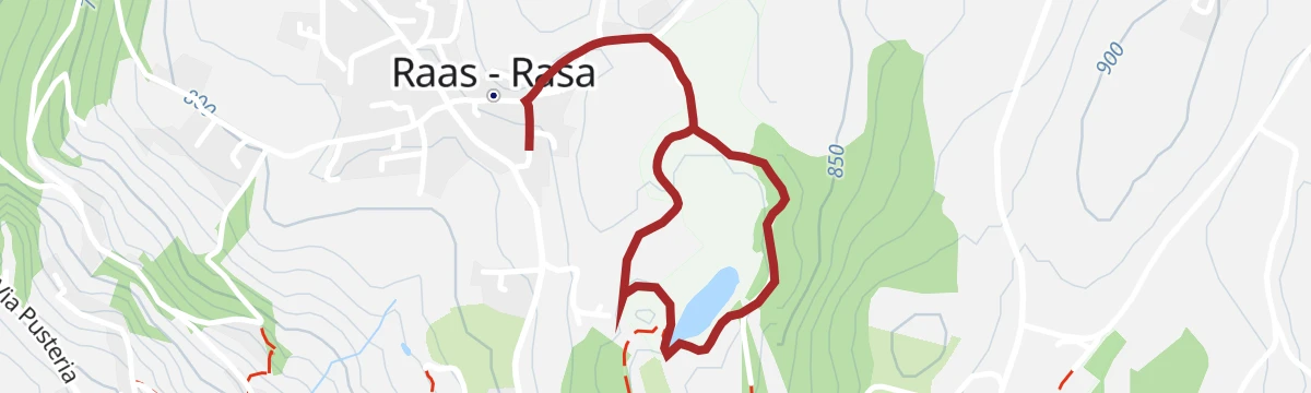 Route map: Raiermoos Adventure Trail